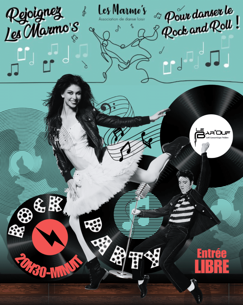 Soirée dansante rock party au Bar’Ouf à Cholet