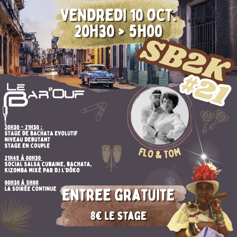 ANNULÉ !! SB2K : Stage et Soirée