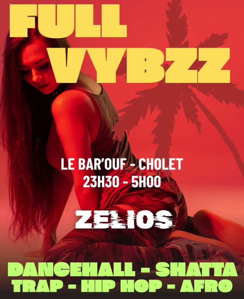 dancehall shatter trap hip hop afro au Bar’Ouf le 7 novembre