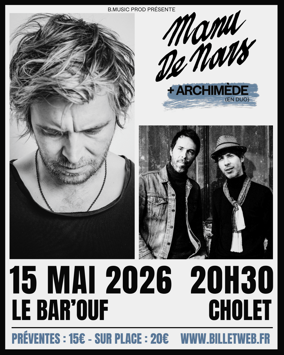 Manu de Nars + Archimède (1re partie)